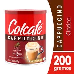 Colcafé Cappuccino Clásico Natural