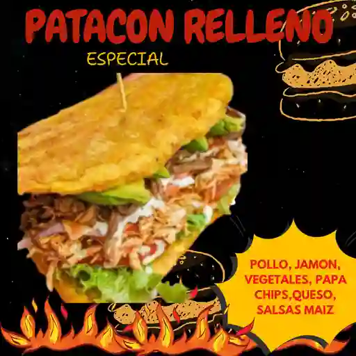 Patacón relleno especial
