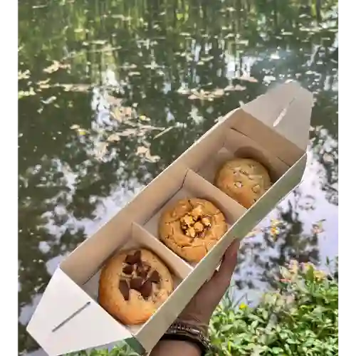 Caja Cookies X3