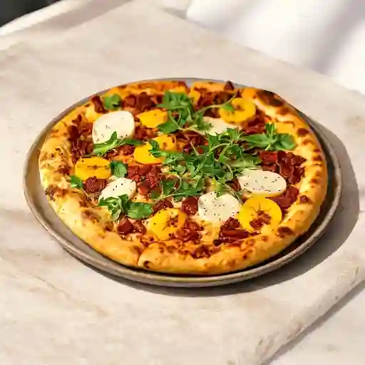 Pizza Campesina Con Chorizo