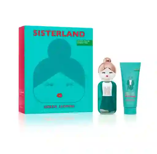 Benetton Perfume United Sisterland Green Jasmine  + Body Lotion