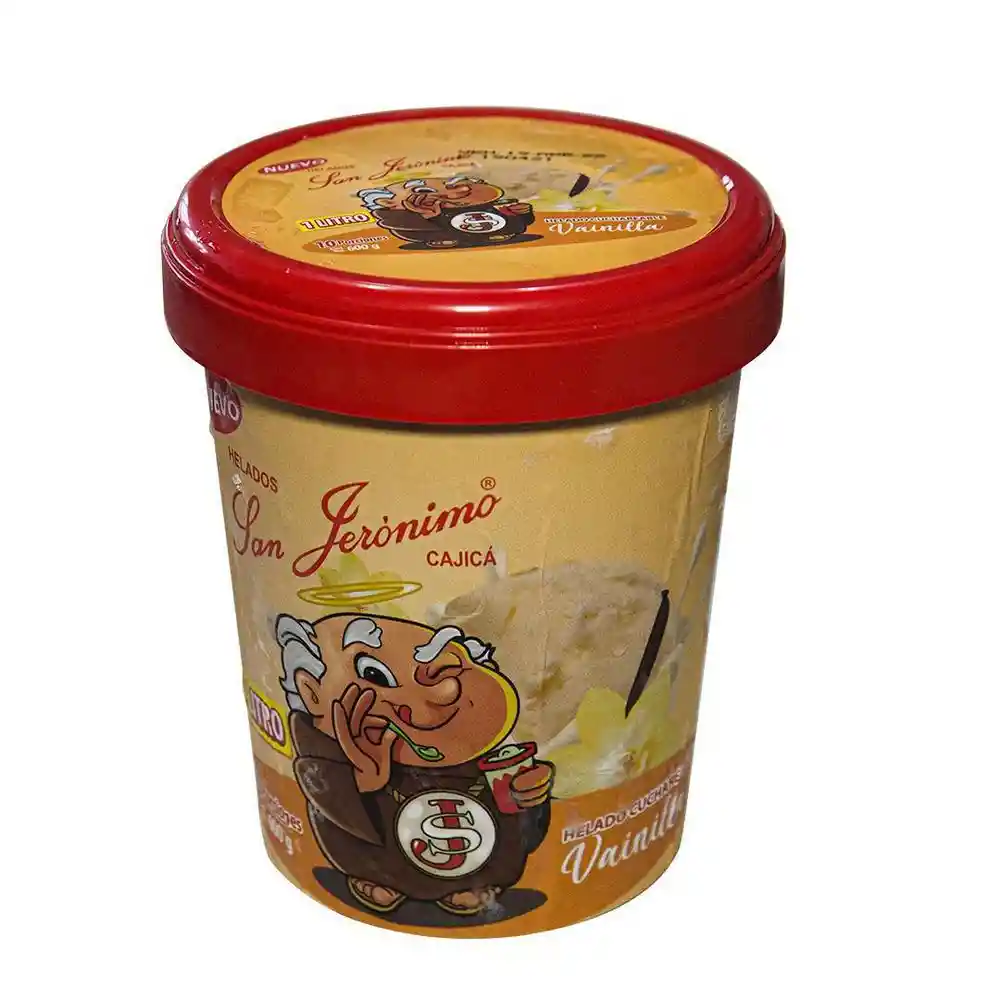 San Jerónimo Helado Sabor a Vainilla