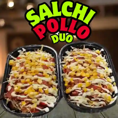 Salchi Pollo Duo