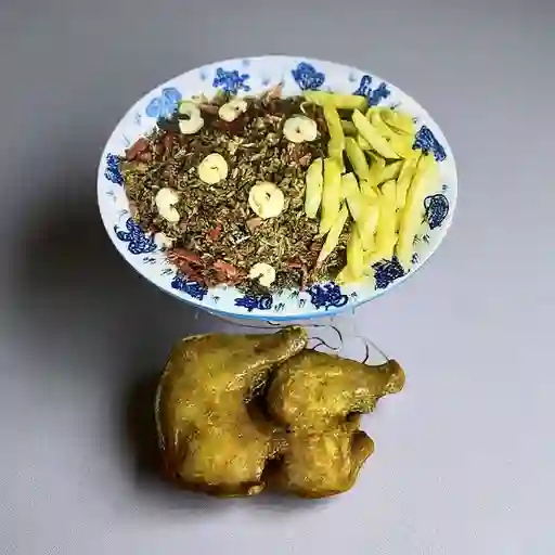 Valenciana 1/2 Pollo