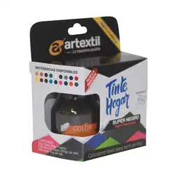 Tinte Hogar Colorante Textil Color Negro