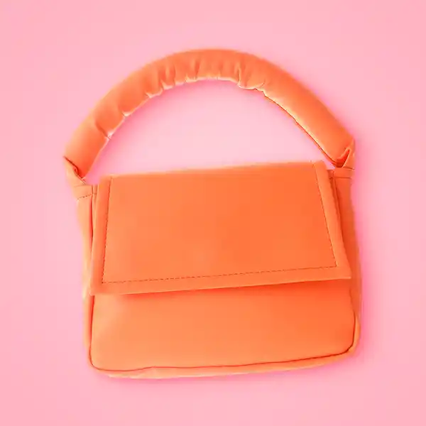 Bolso de Moda Colores Vibrantes Naranja Miniso