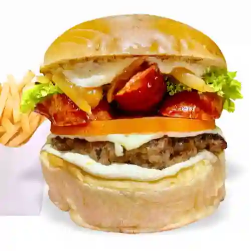 Combo Hamburguesa Porky