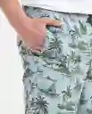 Short Palms Swimwear Azul Talla XL Masculino Chevignon