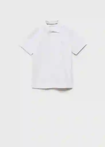 Polo Javier8 Off White Talla 08 Niños Mango