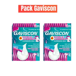 2 x Gaviscon Doble Acción
