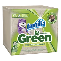 Familia Servilleta Green