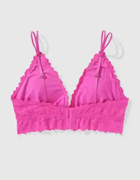 Bralette Aerie Rosa Talla LARGE 4114660 American Eagle