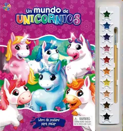 Libro de Póster. Un Mundo de Unicornios - Phidal