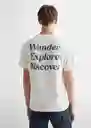 Camiseta Wander Off White Talla 19 Teen Niños Mango
