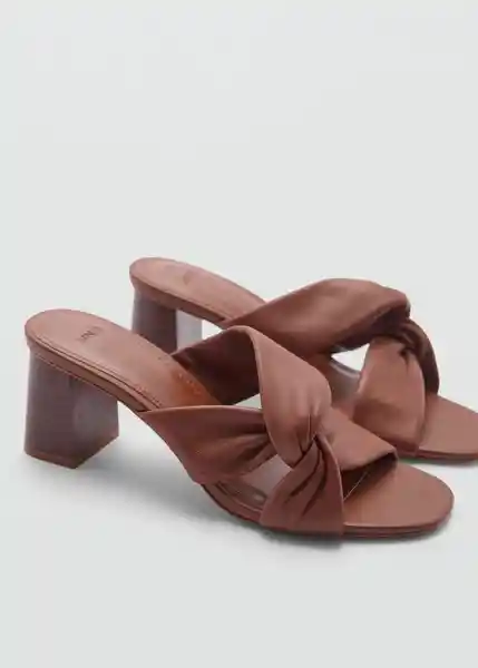 Sandalias Kuma Cuero Talla 38 Mujer Mango