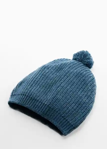 Gorro Indigo Petroleo Talla 47 Niños Mango