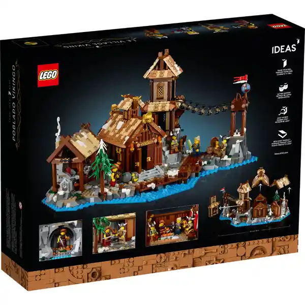 Set Construcción Poblado Vikingo Lego