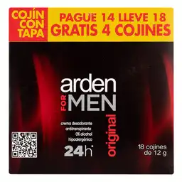 Arden For Men Desodorante en Crema Original en Cojines