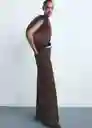 Jean Elise Chocolate Talla 34 Mujer Mango