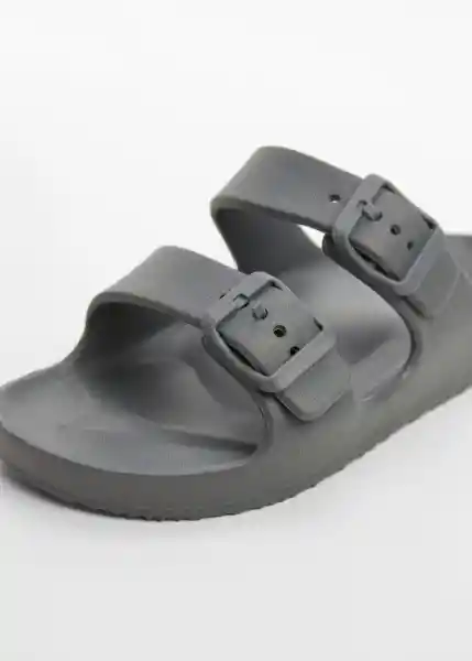 Chanclas Paua Antracita Talla 35 Niño Mango