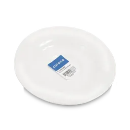 Corona Plato te Nevada Blanco 14.5 cm