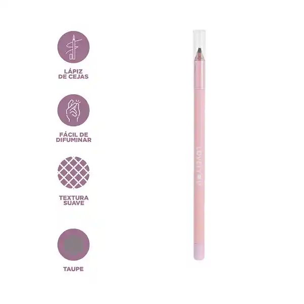 Lápiz de Ceja Lovely u Gris Miniso