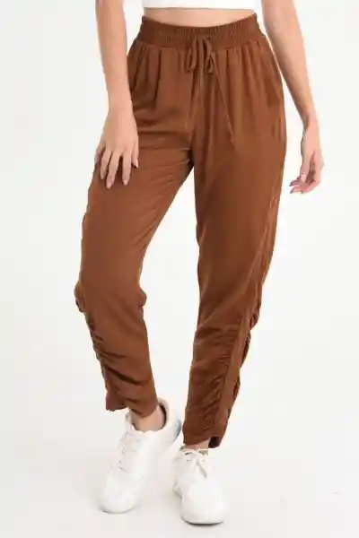 Regged Pantalón Harem Valdiri Color Cobre Talla 12