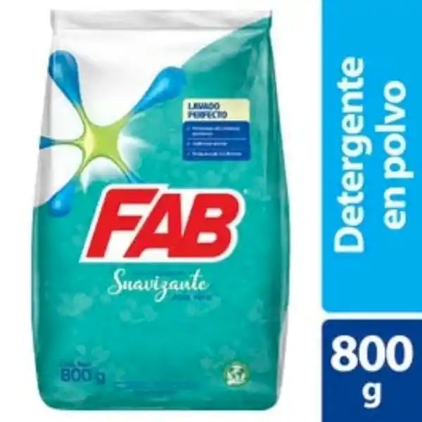 Detergente Liquido Fab Aloe Vera 800G