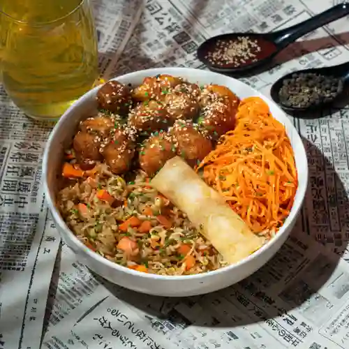 Combo Bowl Salmon Teriyaki