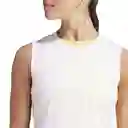 Adidas Camiseta Az L Muscle T Para Mujer Blanco Talla M