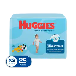 Huggies Pañal Desechable Triple Protección Etapa 4/XG