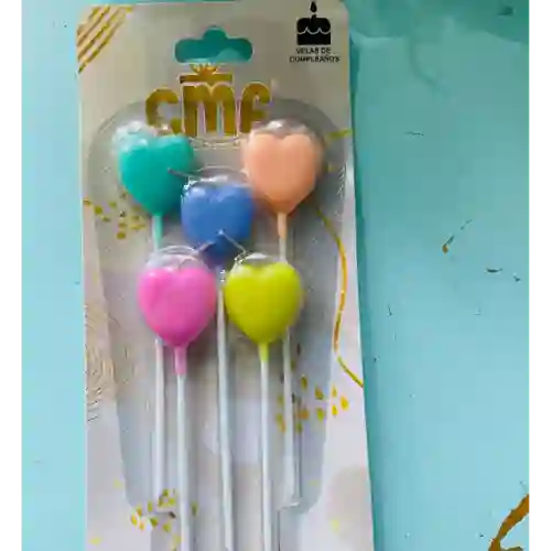 Velas Corazon