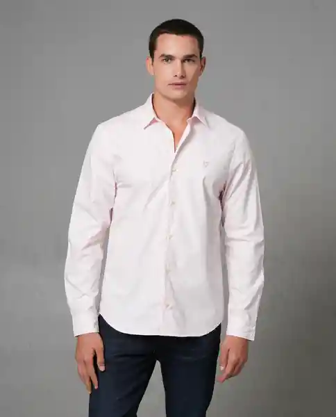 Camisa Hombre Rosa S 110 110G004_ROS133406 Rifle