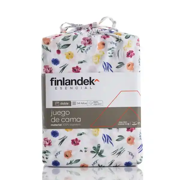 Finlandek Juego Cama 114 Hilos Doble T114ALGQ