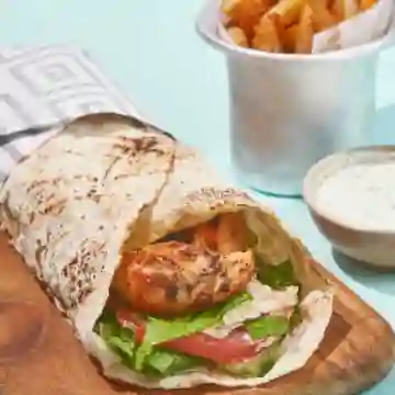 Shawarma de Pollo Al Carbón