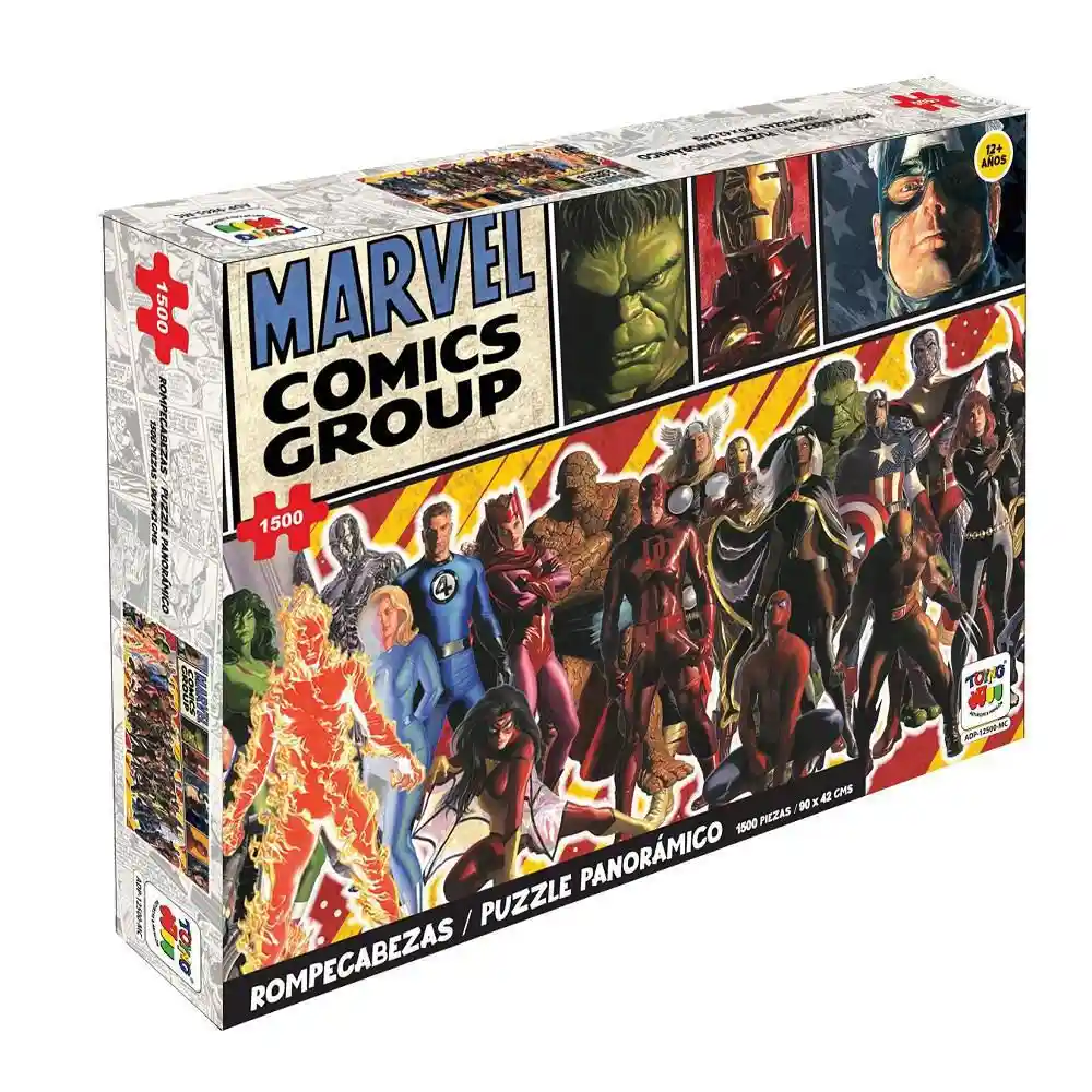 Marvel Rompecabezas Panoram 1500 Pcs Adp-12500-mc