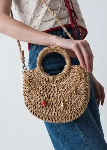 Bolso Mujer Beige Alondra Claro 303G034 Naf Naf