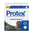 Jabon Antibacterial Protex Carbon Detox 110g x3