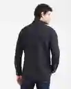 Camiseta Premium Denim Azul Medianoche Ultra Oscuro L Chevignon