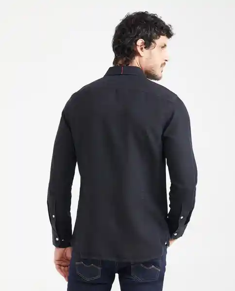 Camiseta Premium Denim Azul Medianoche Ultra Oscuro L Chevignon