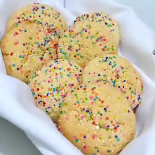 Galletas Chispas de Colores