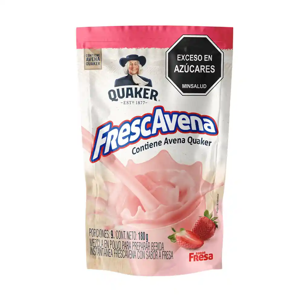 Frescavena Quaker Fresa 180g