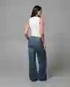 Jean Mujer Azul 6 233 G014_AZU174021 Rifle