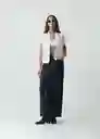 Chaqueta Mujer Blanco Ponche Claro Talla L 522G072 Naf Naf
