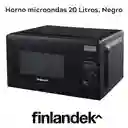 Finlandek Horno Microondas de 20L Negro