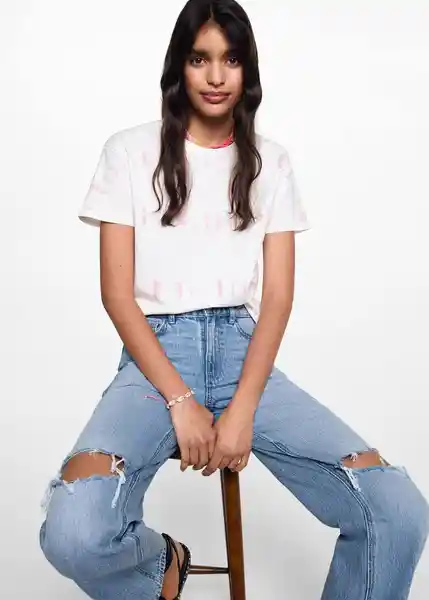 Jean Clean Tejano Medio Talla 20 Teen Mango