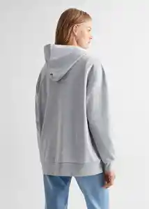 Buzo Clevelan Gris Medio Vigoré Talla 19 Teen Niñas Mango