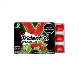 Trident Goma de Mascar Fresa Con Limón