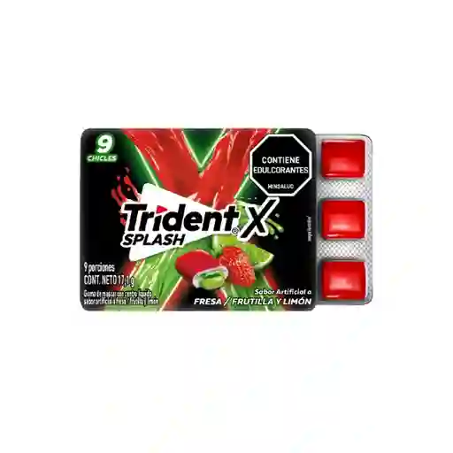 Trident Goma de Mascar Fresa Con Limón