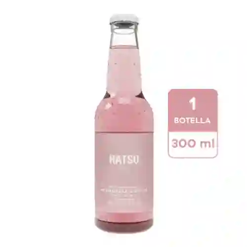 Hatsu Soda Frambuesa y Rosas 300ml